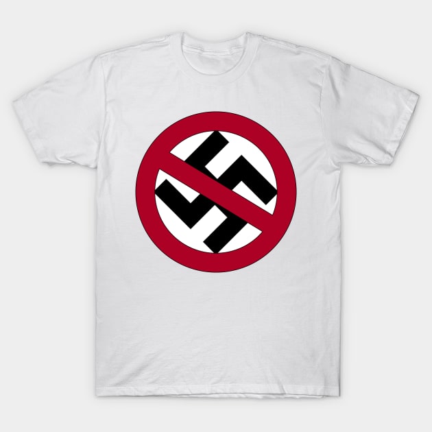 NO nazis T-Shirt by Doc Multiverse Designs